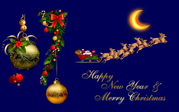 Onun koşum Noel Baba'ya. 