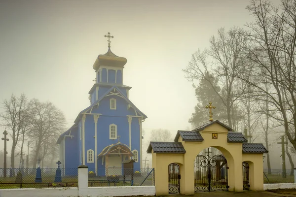 Iglesia Ortodoxa Pueblo Del Noreste Polonia — Foto de Stock