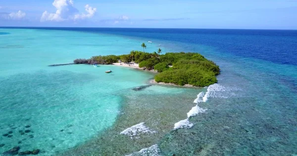 v14486 maldives white sand beach tropical islands with drone aerial flying birds eye view with aqua blue sea water and sunny sky