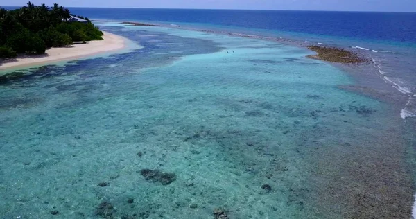 v14560 maldives white sand beach tropical islands with drone aerial flying birds eye view with aqua blue sea water and sunny sky