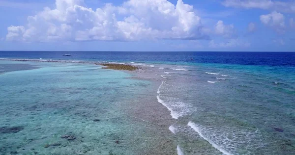 v12277 maldives white sand beach tropical islands with drone aerial flying birds eye view with aqua blue sea water and sunny sky