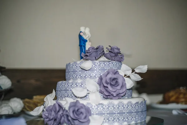 Kue pengantin yang lezat — Stok Foto