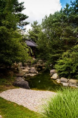 Doğal küçük brook Park Çin ev