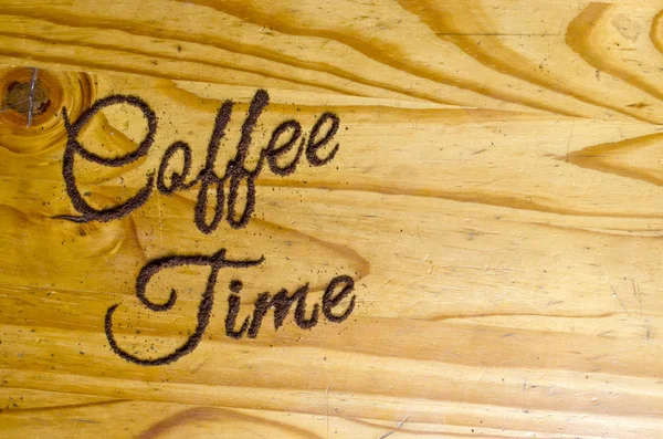 Coffee Time Typography Design