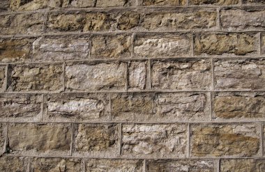 Eski bir tuğla duvar.