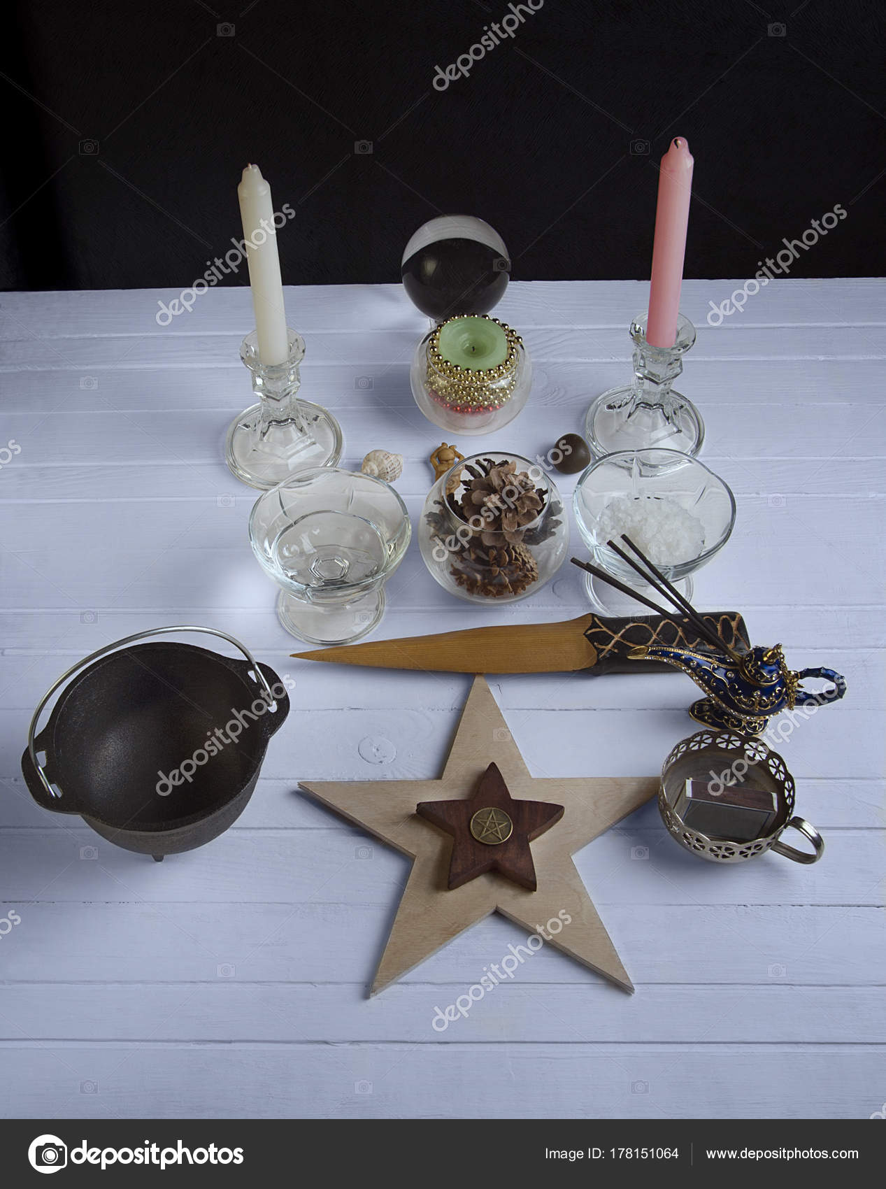 Pagan Yule Altar