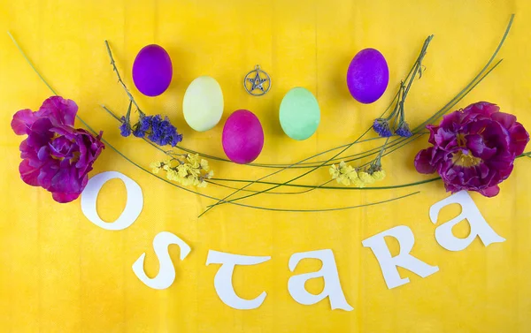 Imagem para celebração de Ostara — Fotografia de Stock