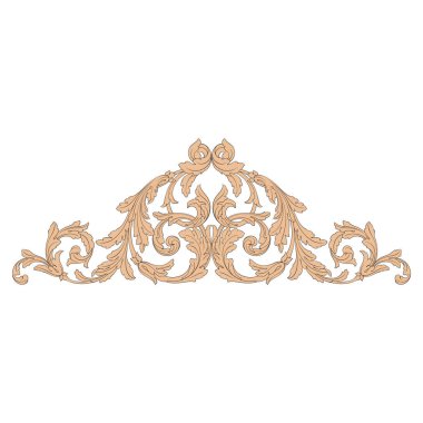 Barok vektör vintage öğeler