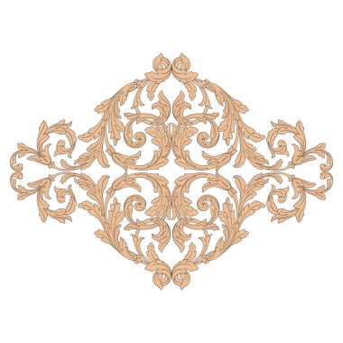 Barok vektör vintage öğeler