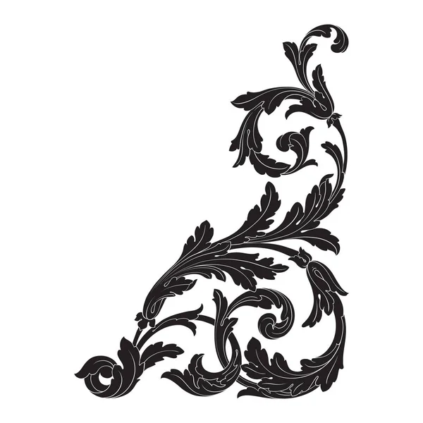 Barok vektör vintage öğeler