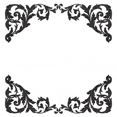 Vektör sayfa süsleri