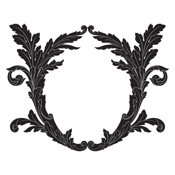 Barok vektör vintage öğeler