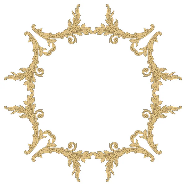 Barok vektör vintage öğeler