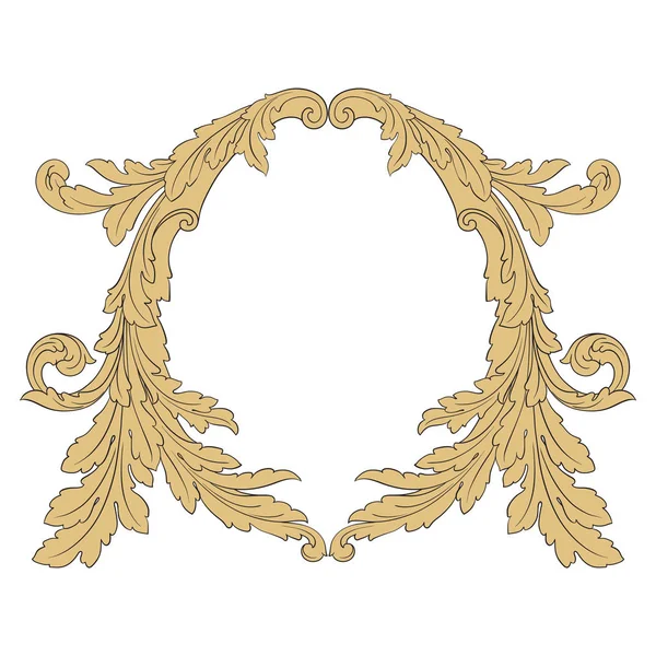 Barok vektör vintage öğeler