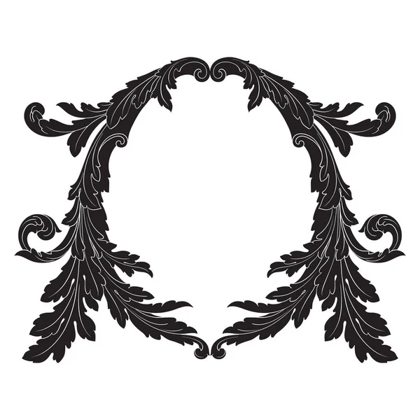 Barok vektör vintage öğeler