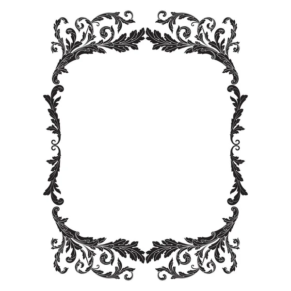 Ornament frame, border — Stock Vector