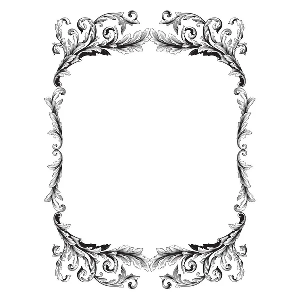 Cadre d'ornement, bordure — Image vectorielle