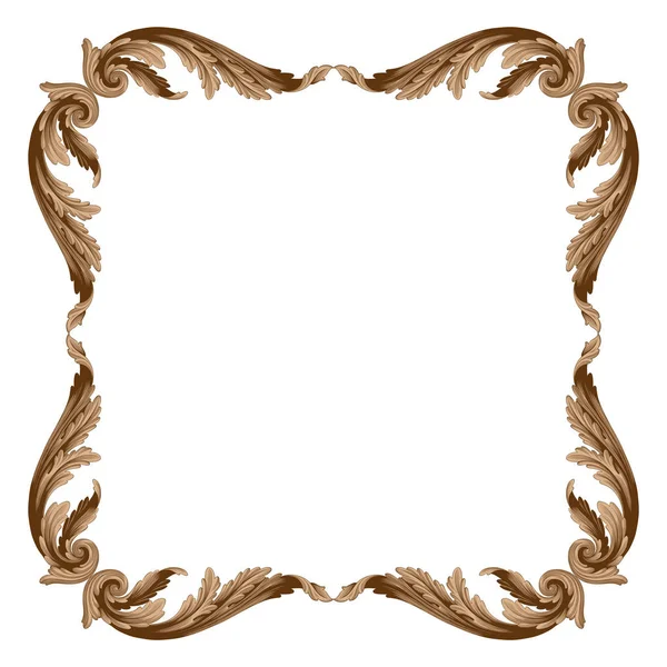 Telkari Barok stilde süsleme vektör