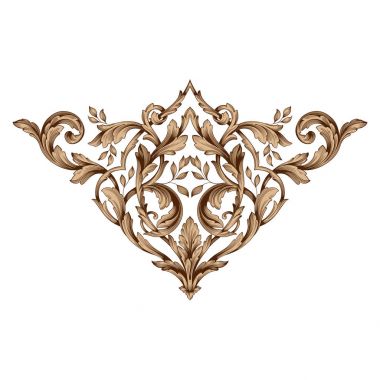 Tasarım için vintage elementlerin vektör barok 'u. 