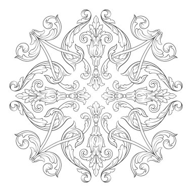 Klasik Barok orament