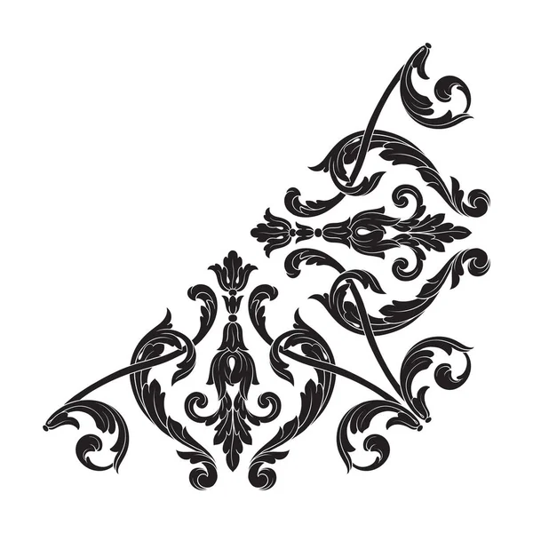 Klasik Barok süsleme vektör 