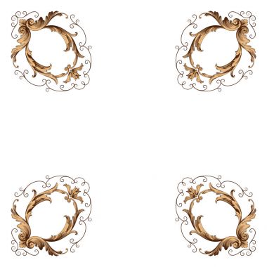 Klasik Barok süsleme vektör 