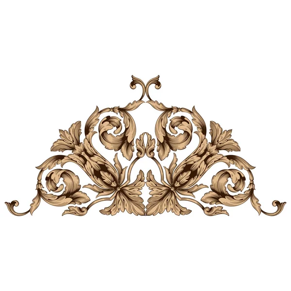 Klasik Barok süsleme vektör 
