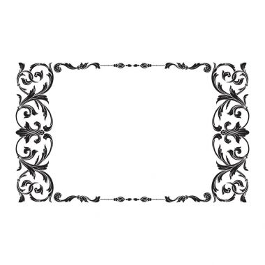 Klasik Barok süsleme vektör 