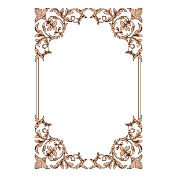 Klasik Barok süsleme vektör 