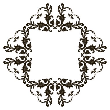 Klasik Barok süsleme vektör 