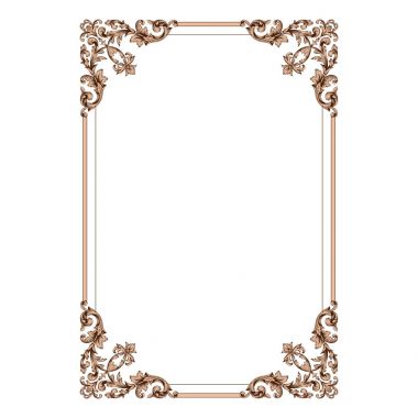 Klasik Barok süsleme vektör 