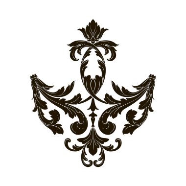Klasik Barok süsleme vektör 