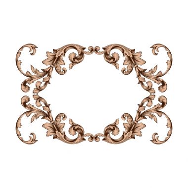 Klasik Barok süsleme vektör 