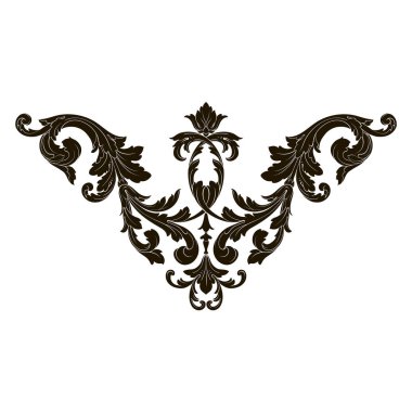 Klasik Barok süsleme vektör 