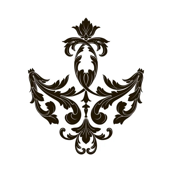 Klassiska barock ornament vektor — Stock vektor