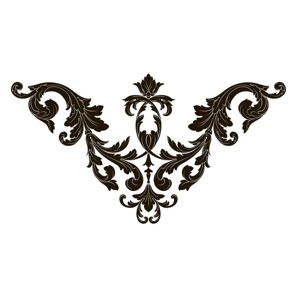 Vector clásico ornamento barroco — Vector de stock