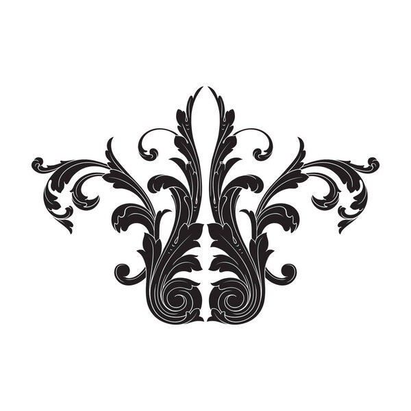 Элемент украшения в стиле барокко
.