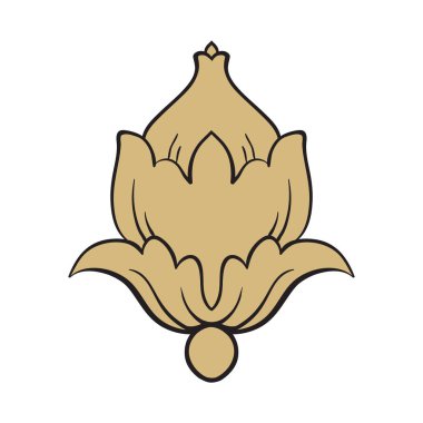 Viktorya tarzı Barok süsleme vektör