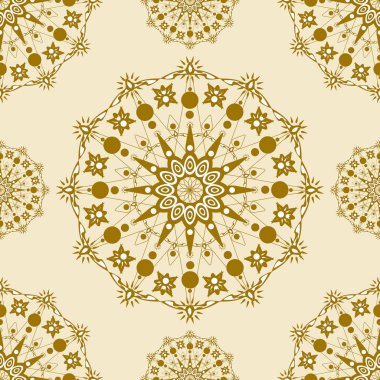 Mandala desen. Vektör görüntü.