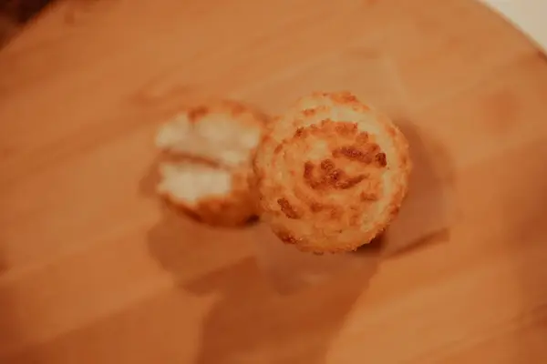 Zoetwaren Stilleven Koekjes Bakkerijproducten Mandarijnen Eieren Toetje Koken Snoep Suiker — Stockfoto