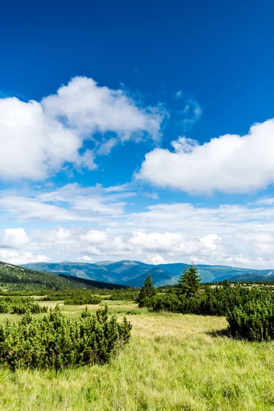 Krkonose (Giant Mountains görünümünü)