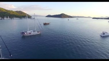 Deniz Yat havadan görünümü