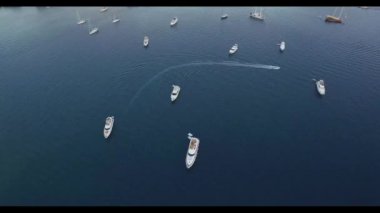  Deniz Stok Video teknede hava Video çekim 