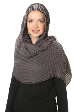 güzel genç Müslüman kadın portre