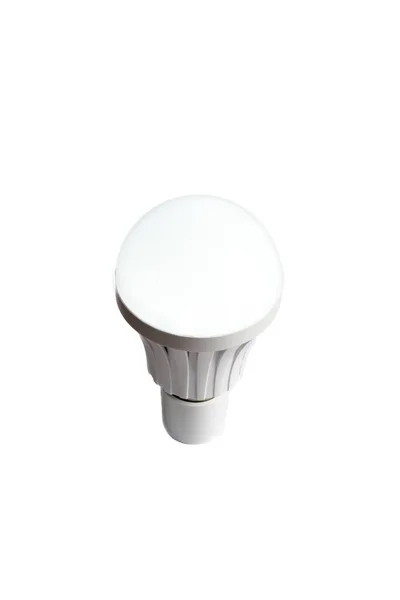Weiße Lampe auf weißem Hintergrund — Stockfoto