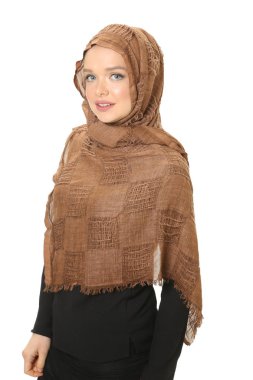 güzel genç Müslüman kadınlar eşarp Studio ile