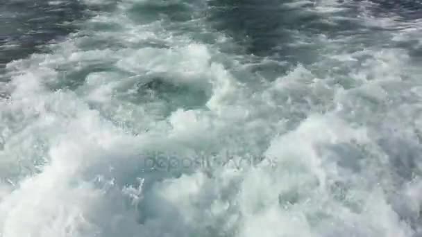 Istanbul boğazı deniz üzerinde kısa film — Stok video