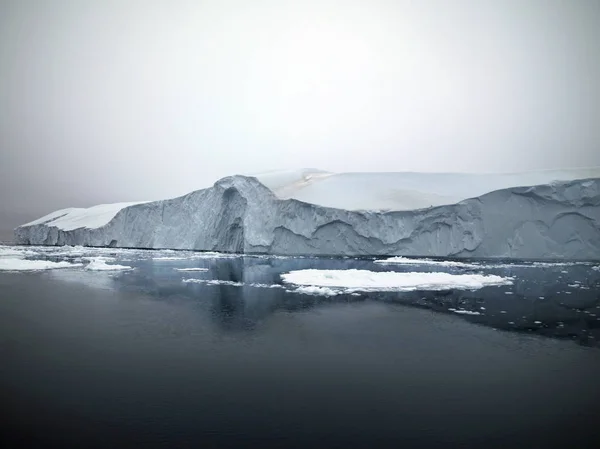 Arctic icegergs from the boat — Stock Photo, Image