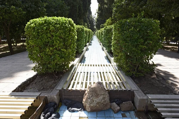 Eram Garden (legendario jardín) en Shiraz, Irán . — Foto de Stock