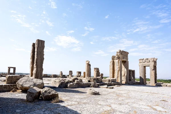 Ruinas en Persépolis en Shiraz, Irán . — Foto de Stock